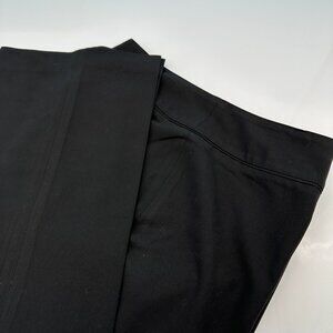 i.e.‎ Women's Straight Leg Flare Mid Rise Flat Front Dress Pants, Size 8, Black